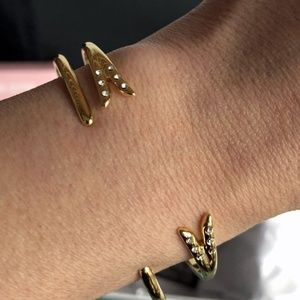 Michelle Campbell Gold Talon Bracelet Set (NEW)